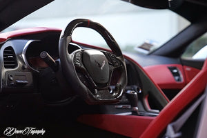 Competition Carbon Custom Steering Wheel - Chevrolet Corvette C7 (14-18)