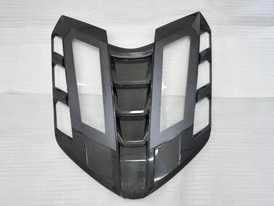 Carbon C8 ZR1 coupe split window replacement, fits all C8 Coupe