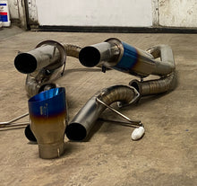 C7 Stainless or Titanium axle back exhaust.