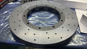 C8 Z06 iron disc brake to CCB replacement conversion.