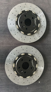C8 Z06 iron disc brake to CCB replacement conversion.
