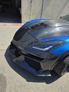 C7.5R Z06 bumper, Z07R splitter option