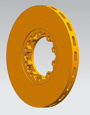 C8 Z06 OEM CCB 398/390mm replacement, upgrade to Gen 3 from Gen 1