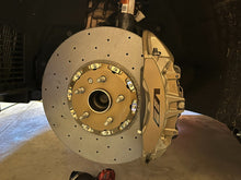 Cadillac CT5V Blackwing iron disc brake to CCB replacement conversion.