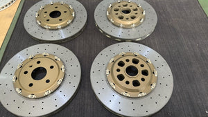 C8 Z06 iron disc brake to CCB replacement conversion.