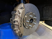 Cadillac CT5V Blackwing iron disc brake to CCB replacement conversion.