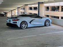 C8 Z06X Ducktail Spoiler for Stingray, Autoclave 2x2 exposed carbon