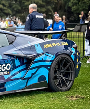 Competition Carbon C8 ZR1 ZTK Carbon Fiber Wing Kit