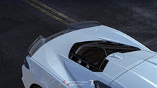 Preorder C8 Z06X Ducktail Spoiler for Stingray, Autoclave 2x2 exposed carbon
