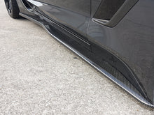 Competition Carbon Side Skirt Rocker Extensions (Carbon Fiber) - Corvette C7 Z06 / Grand Sport