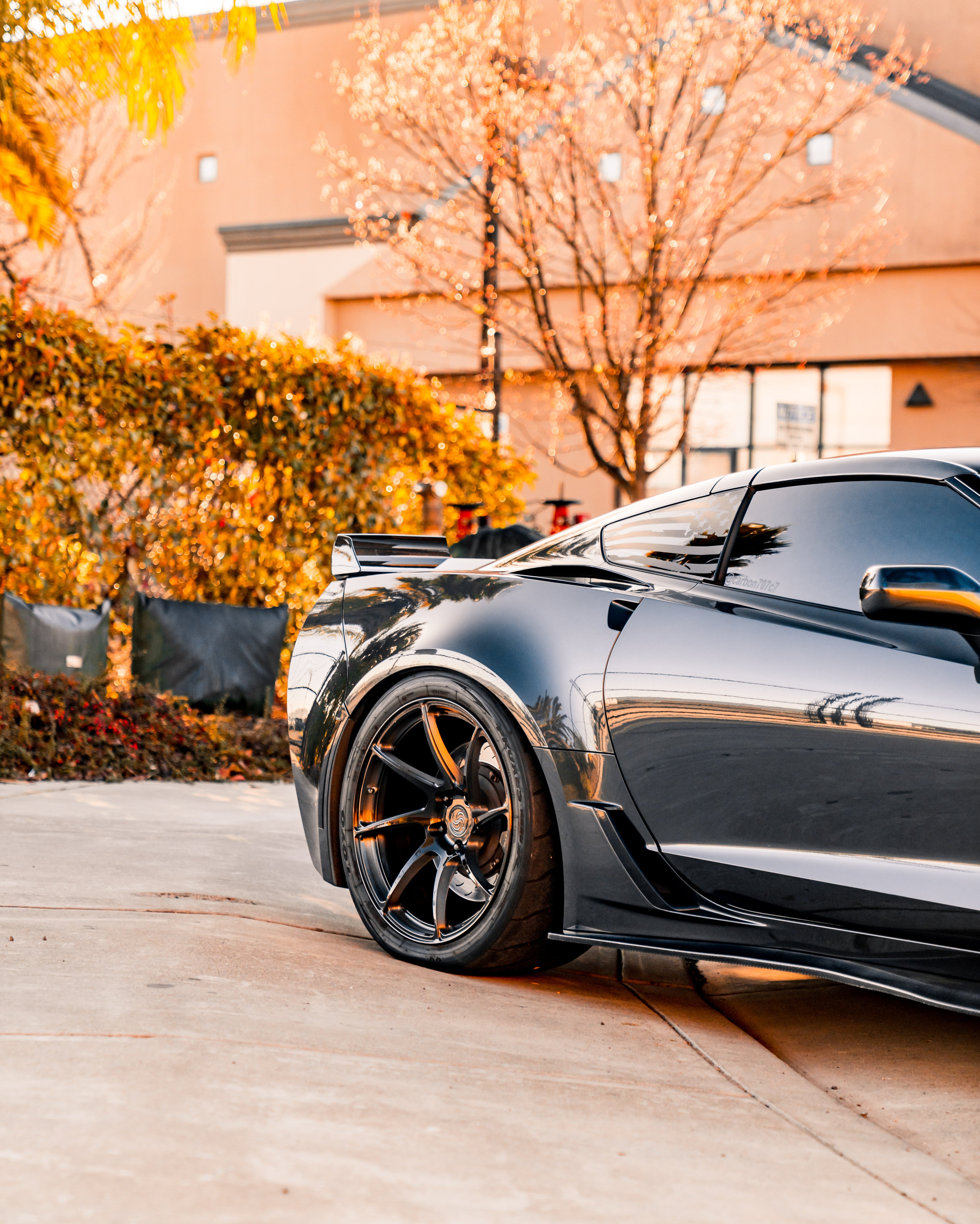 Competition Carbon XL Side Skirt Rocker Extensions - Corvette C7 Z06 /