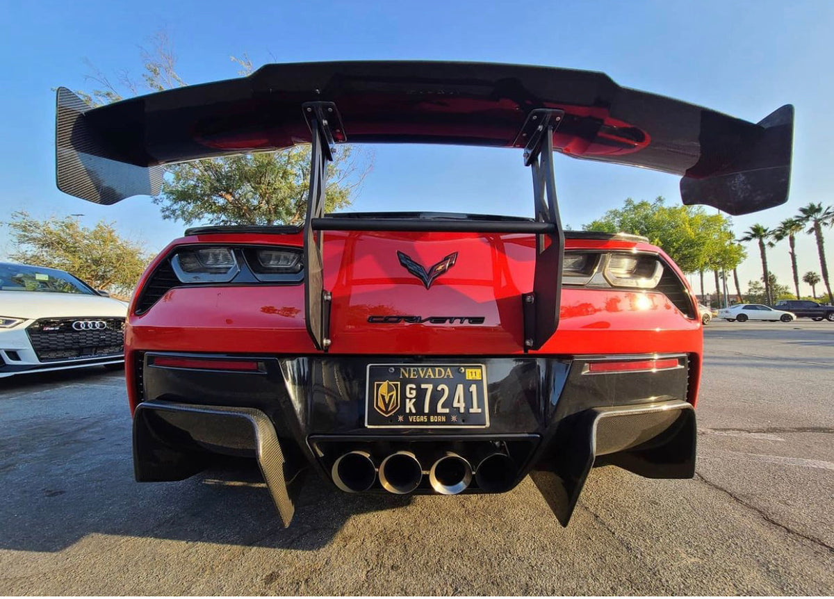 Competition Carbon C7R Diffuser Add On- 2 pieces LP