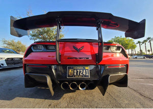 Competition Carbon C7R Diffuser Add On- 2 pieces LP
